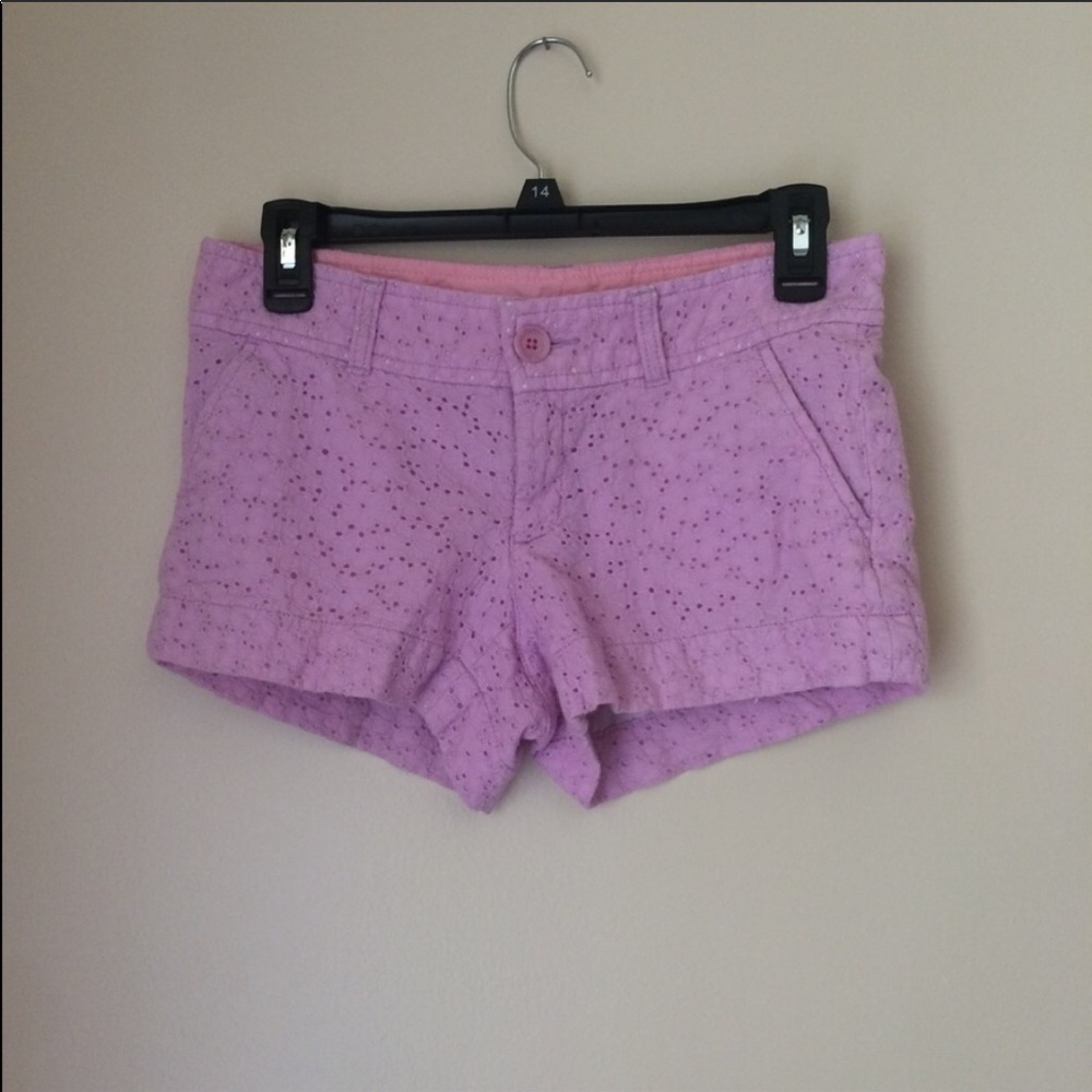 Lilly Pulitzer Hyacinth Eyelet Shorts - Picture 2 of 6
